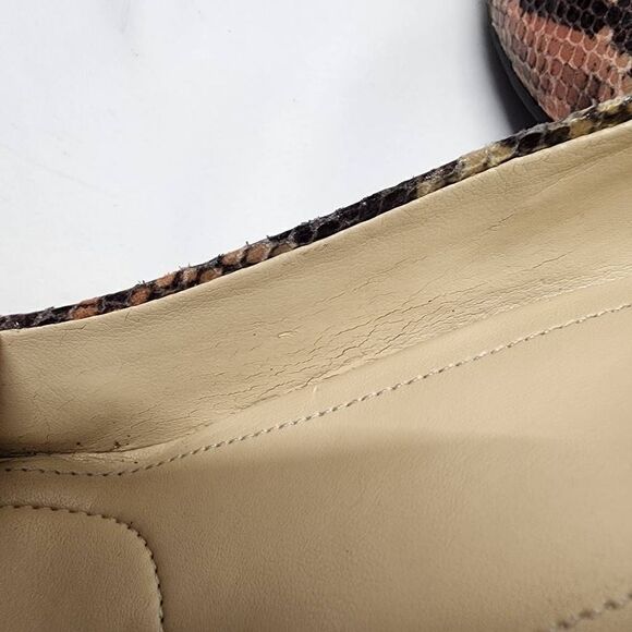 Calvin Klein Renni Snake Skin Python Heels Size 10 - Picture 13 of 16